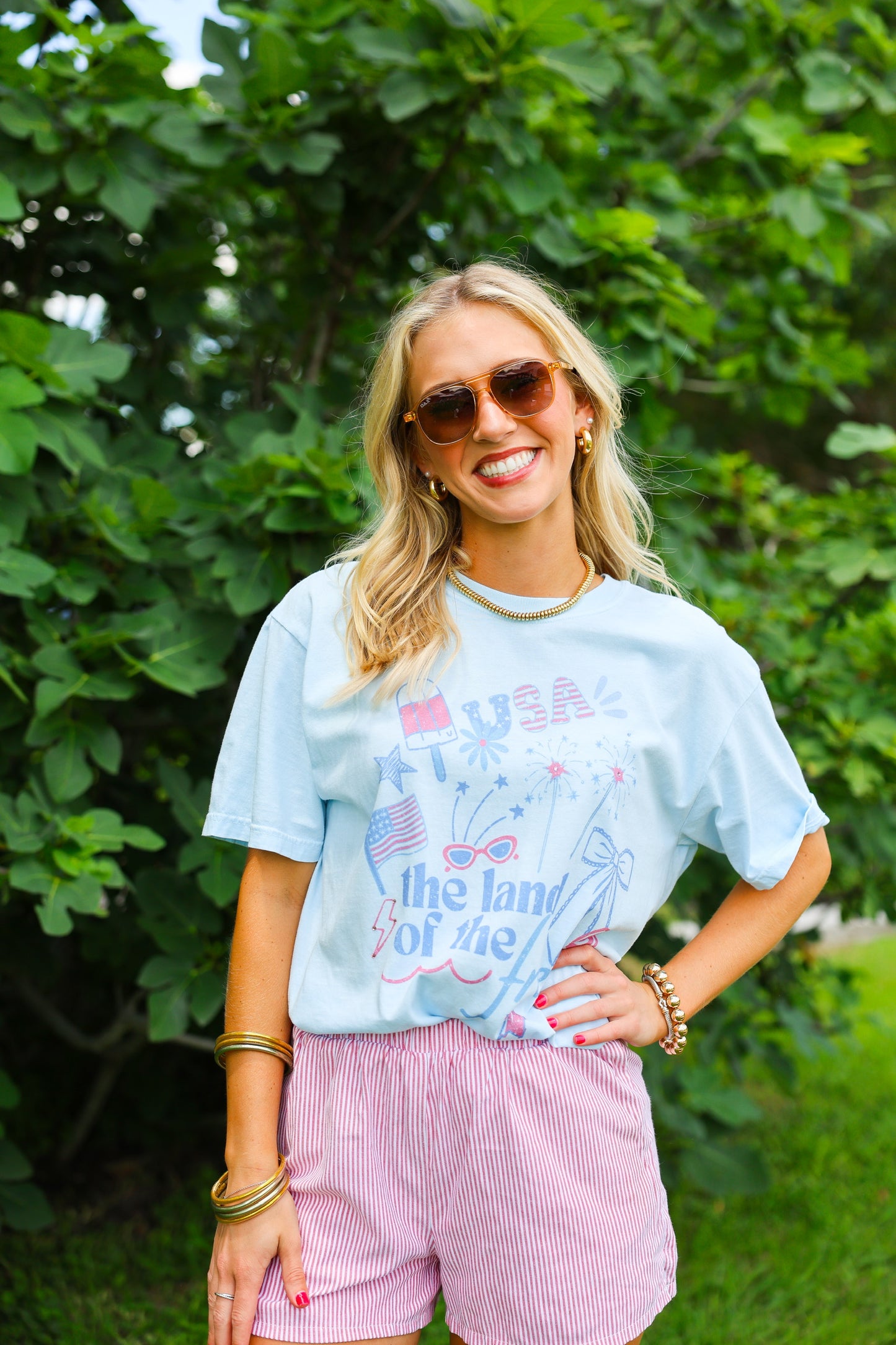 LAND OF THE FREE TEE