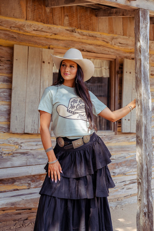 ALL HAT, NO CATTLE TEE | CREWNECK