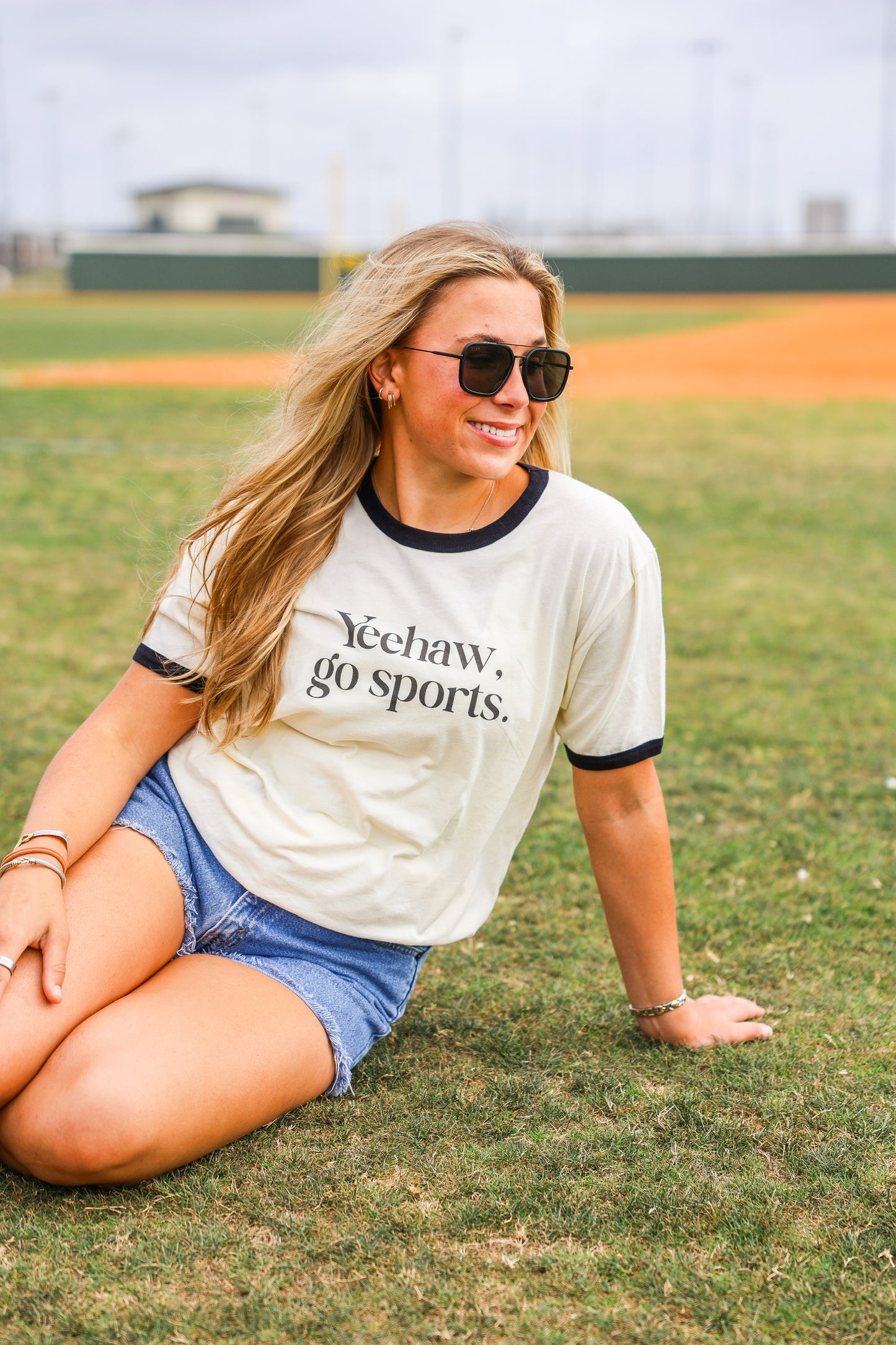 YEEHAW, GO SPORTS TEE