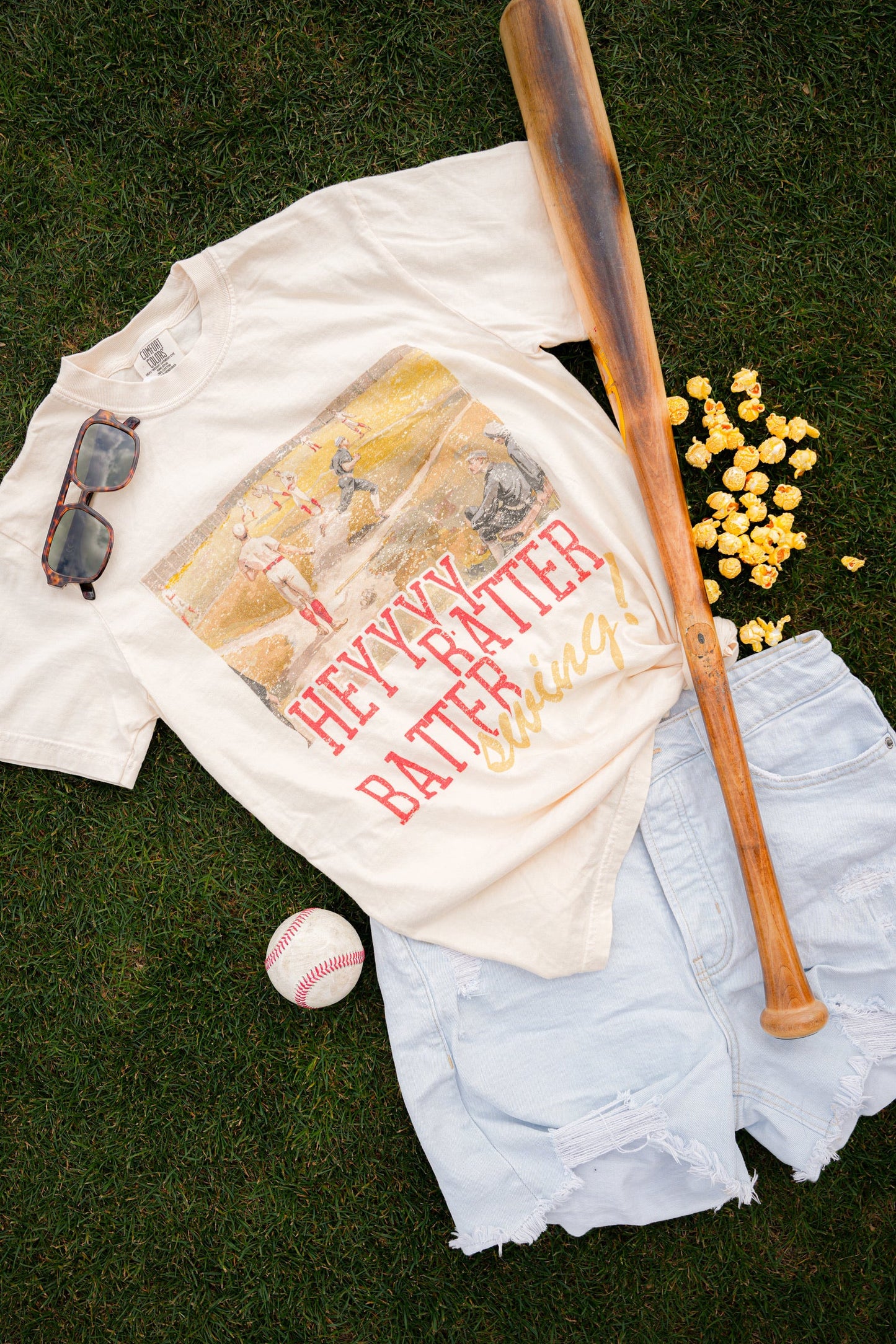 HEY BATTER BATTER TEE