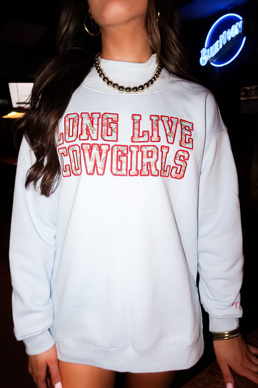 LONG LIVE COWGIRLS MOCKNECK