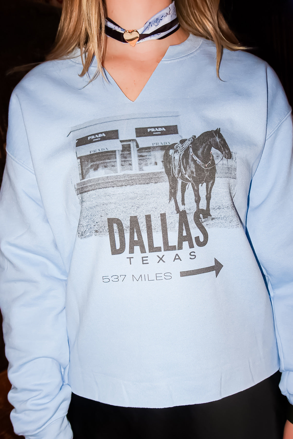OFF TO MARFA TEE | CREWNECK