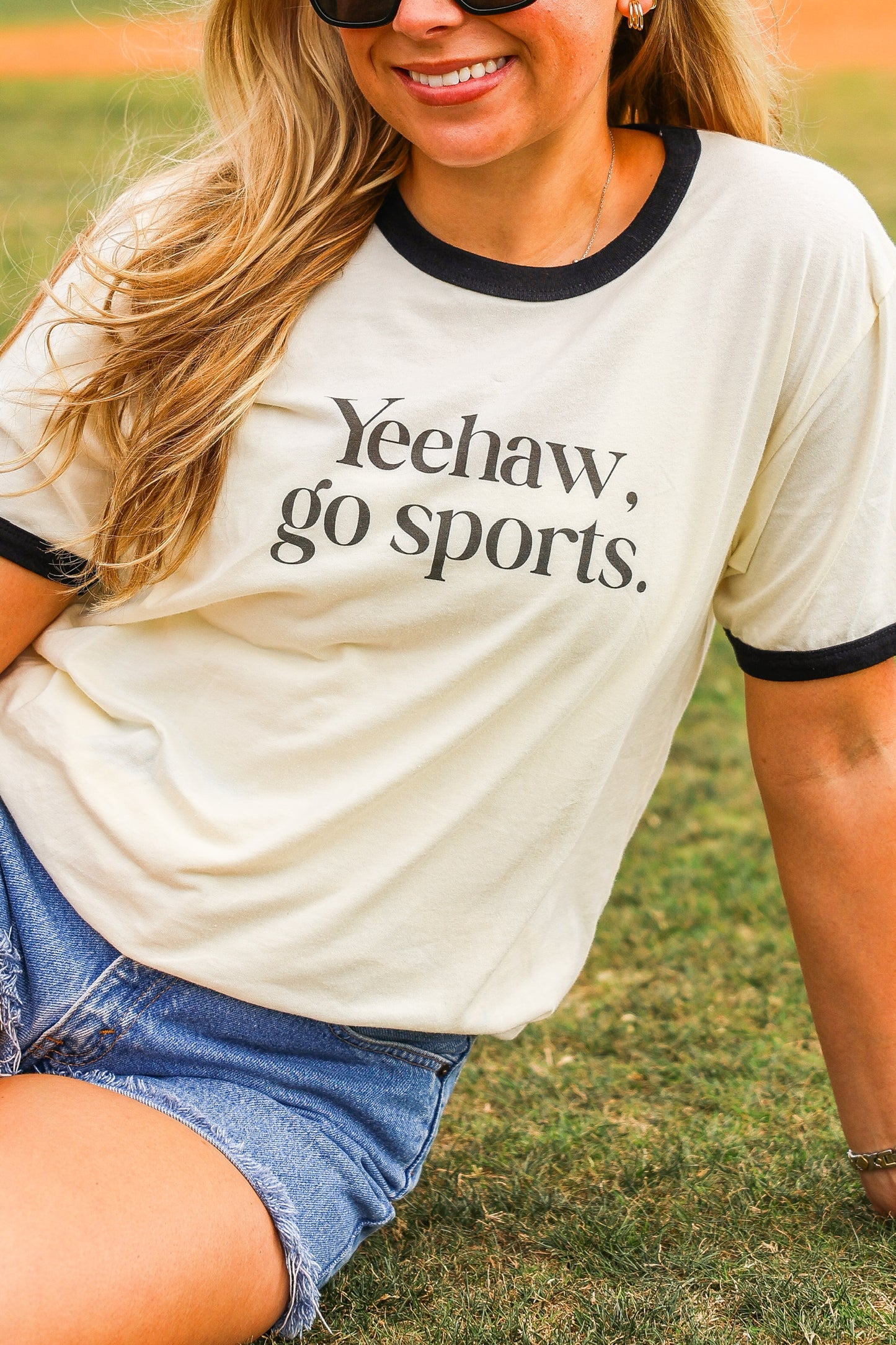YEEHAW, GO SPORTS TEE
