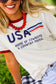 USA HOME OF THE COWBOYS TEE