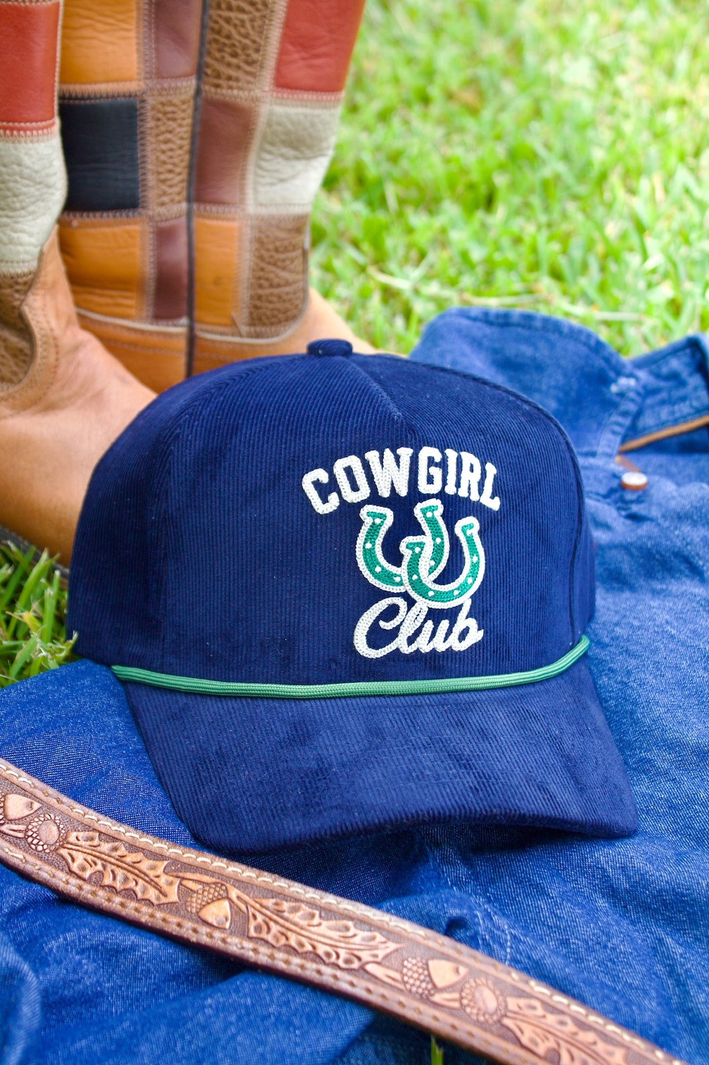 COWGIRL CLUB CANVAS CAP