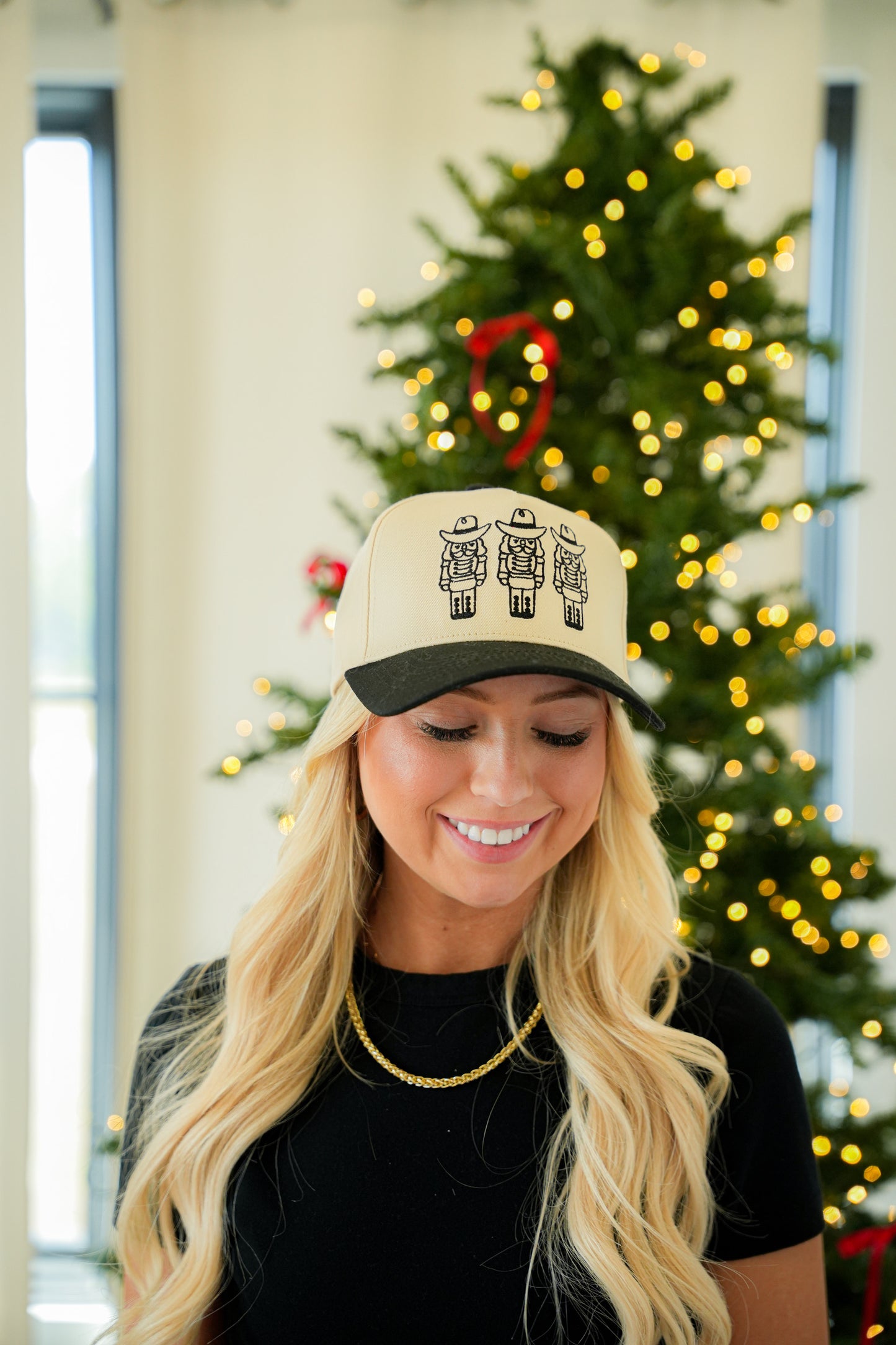 COWBOY NUTCRACKER CANVAS CAP