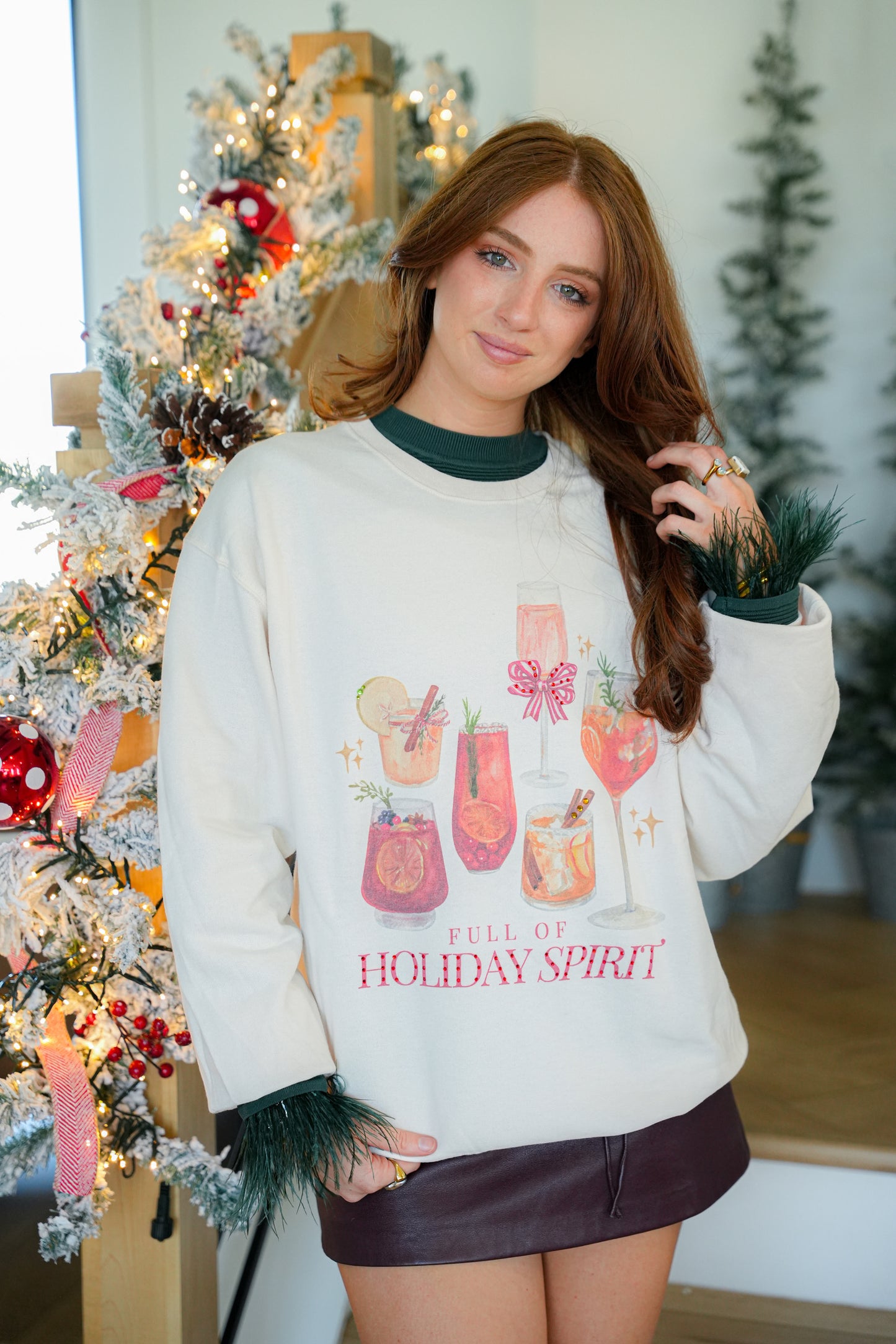 FULL OF HOLIDAY SPIRIT TEE