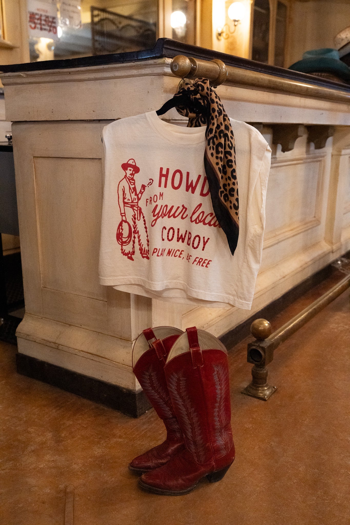 HOWDY FROM YOUR LOCAL COWBOY TEE | TANK | CREWNECK