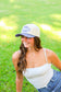 GINGHAM FOOTBALL CANVAS CAP