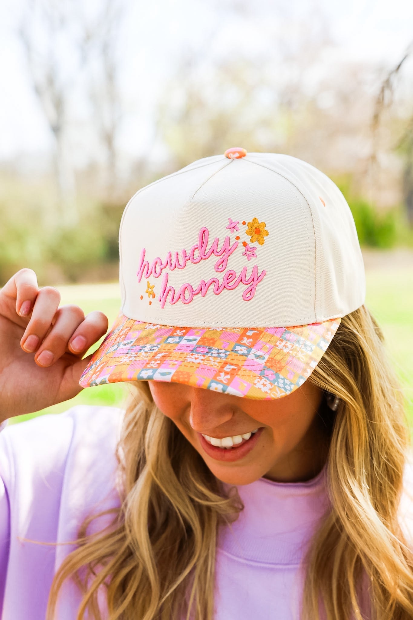HOWDY HONEY CANVAS CAP