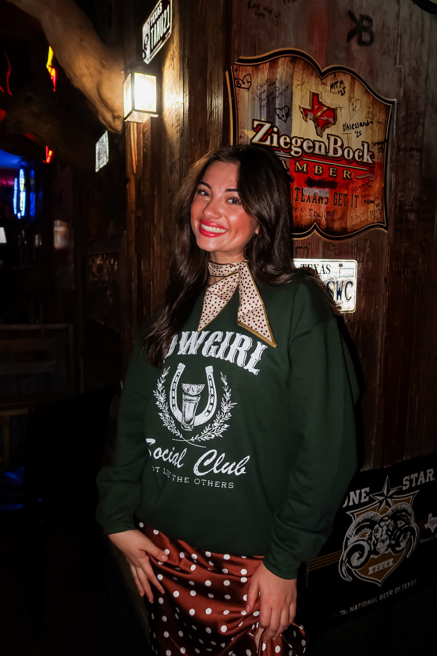 COWGIRL SOCIAL CLUB CREWNECK