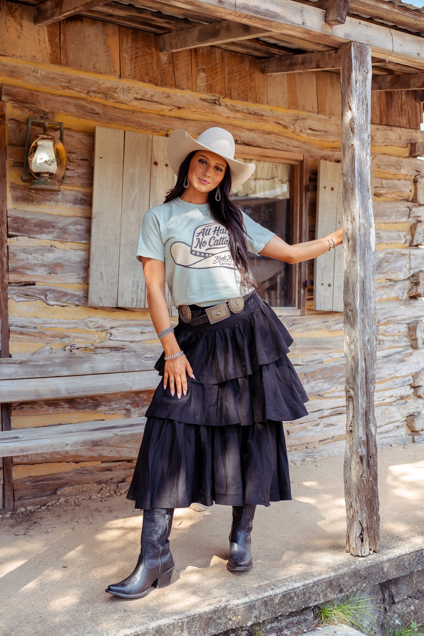 ALL HAT, NO CATTLE TEE | CREWNECK