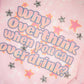 OVER DRINK CREWNECK