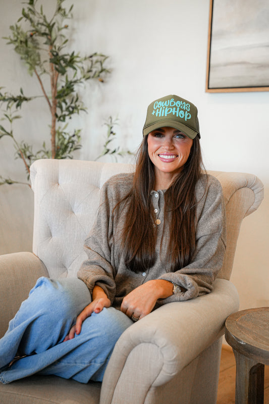 COWBOYS & HIP HOP TRUCKER HAT