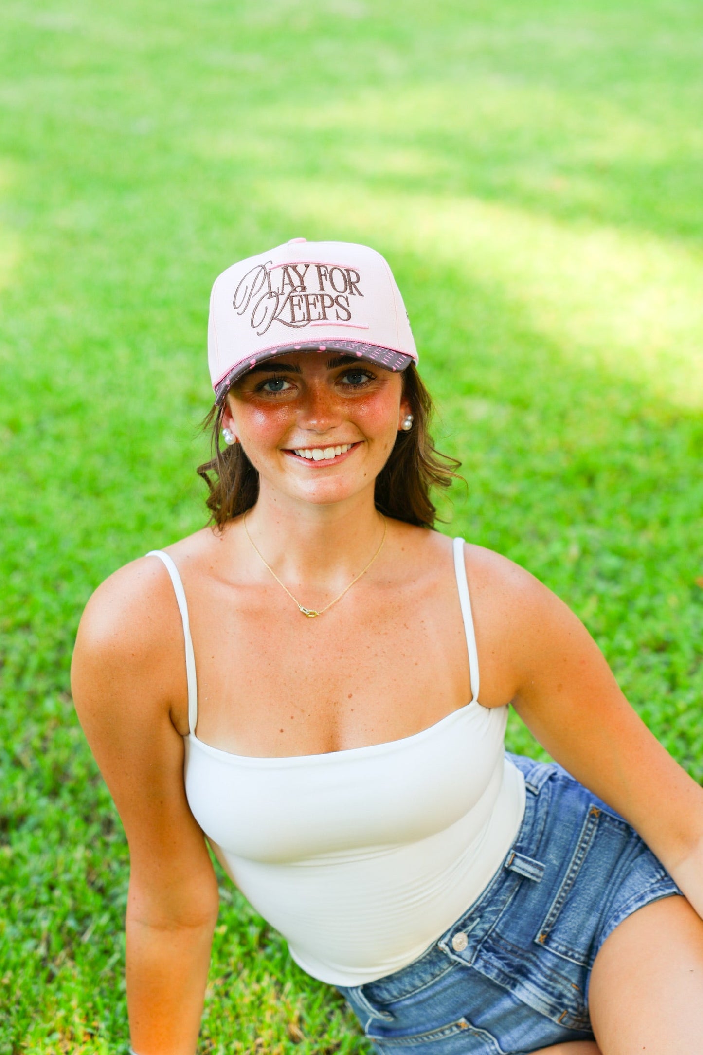PLAY FOR KEEPS CANVAS CAP