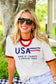 USA HOME OF THE COWBOYS TEE