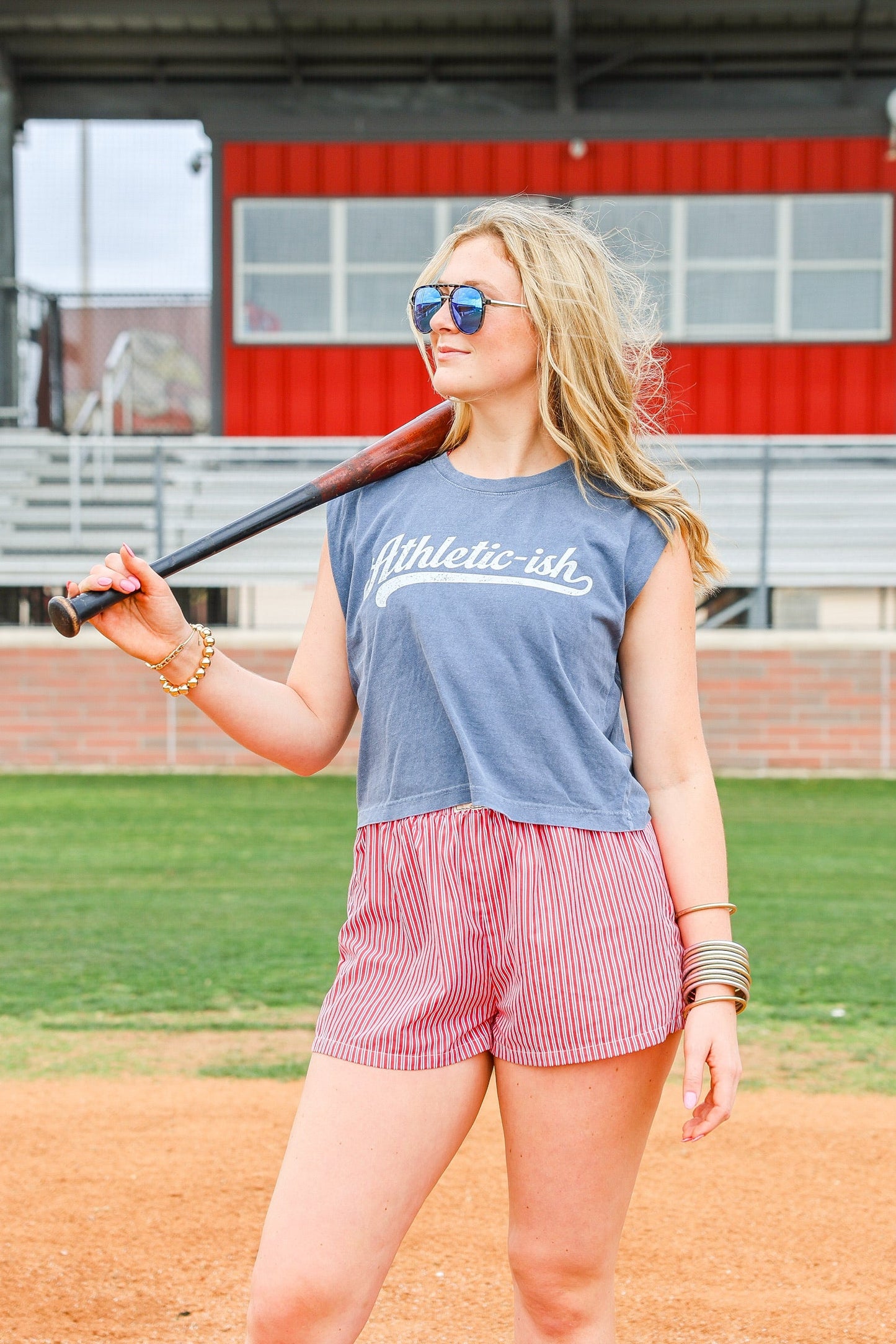 ATHLETIC-ISH TEE