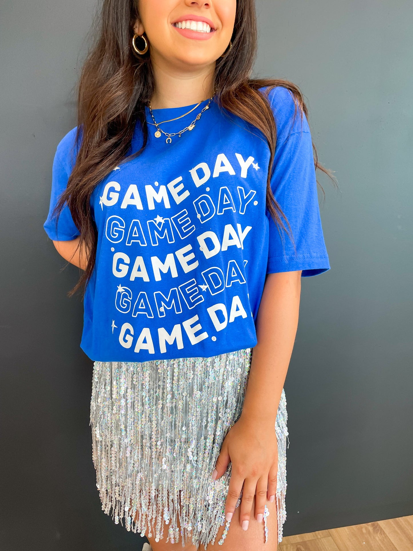 WAVY GAME DAY TEE