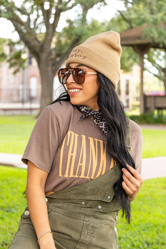 THANKFUL PUFF TEE