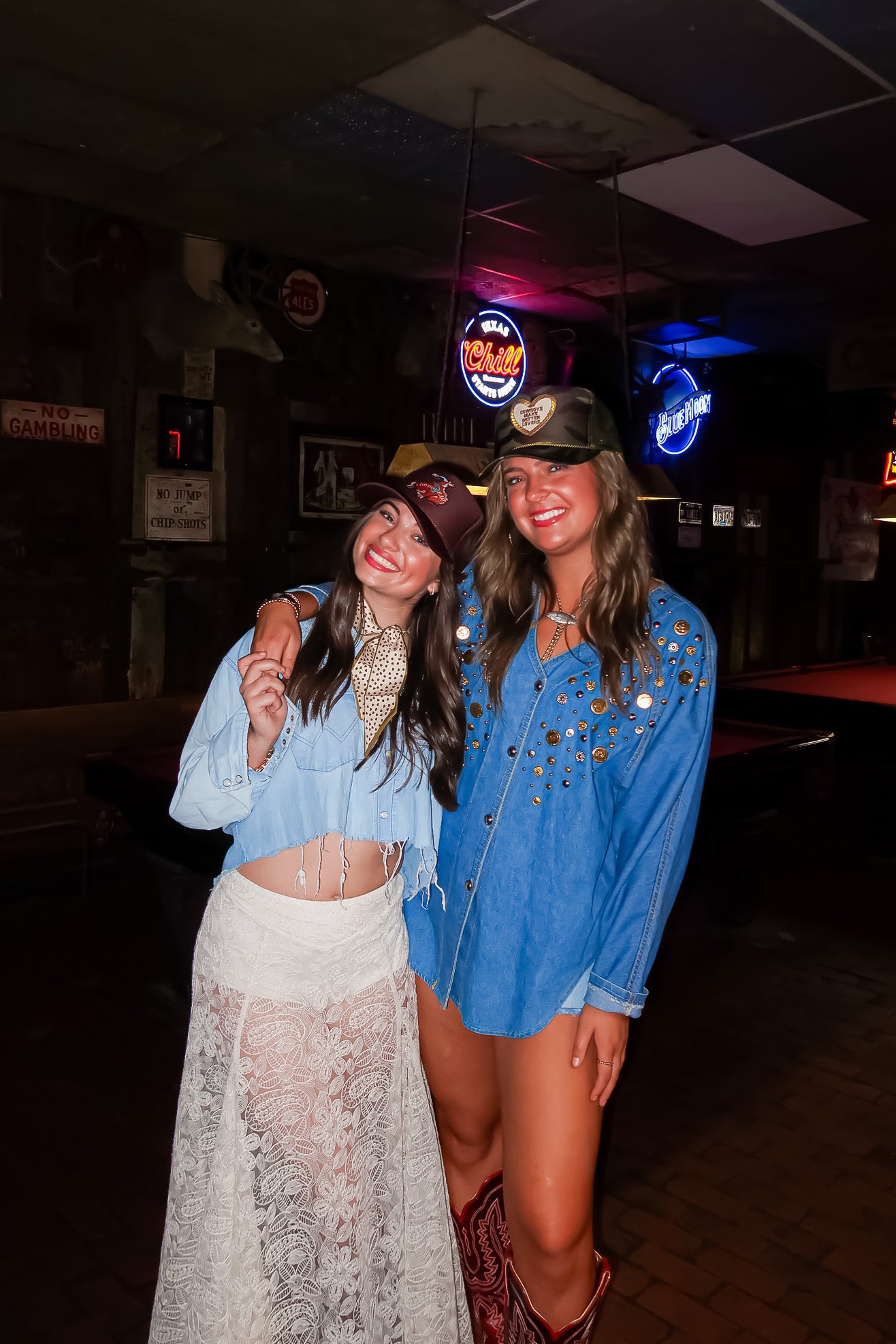 COWBOY BAR TRUCKER HAT