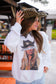 GINA DESIGNER COWGIRL CREWNECK