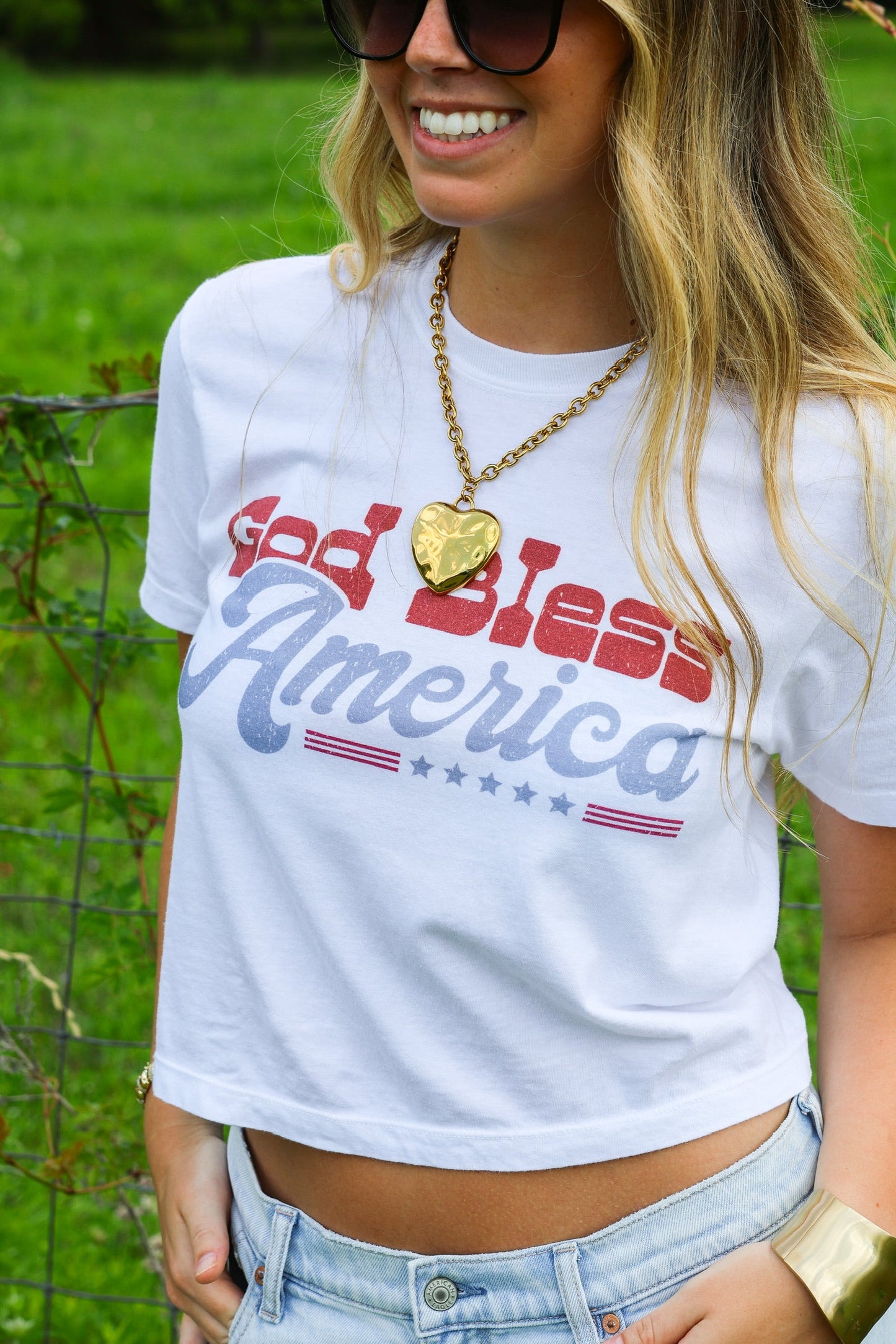 GOD BLESS AMERICA TEE