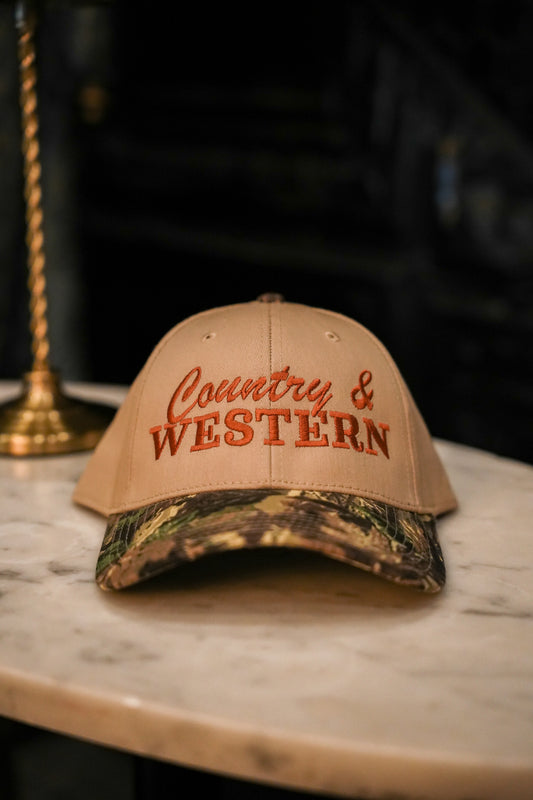COUNTRY & WESTERN CANVAS CAP