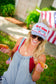 GOD BLESS AMERICA TRUCKER HAT | CANVAS CAP