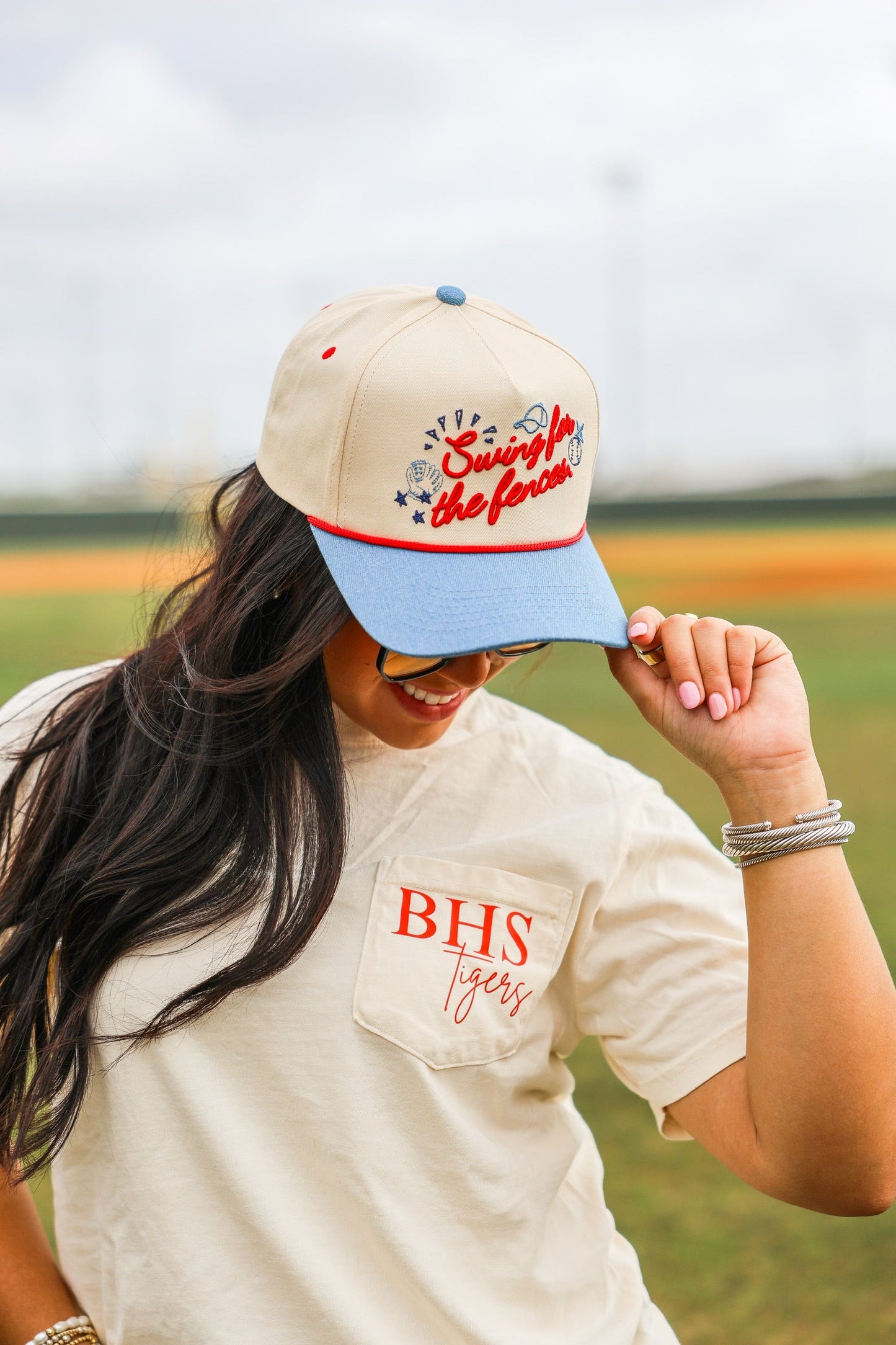 SWING FOR THE FENCES CANVAS CAP