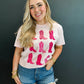 Pink Cowgirl Boots Tee