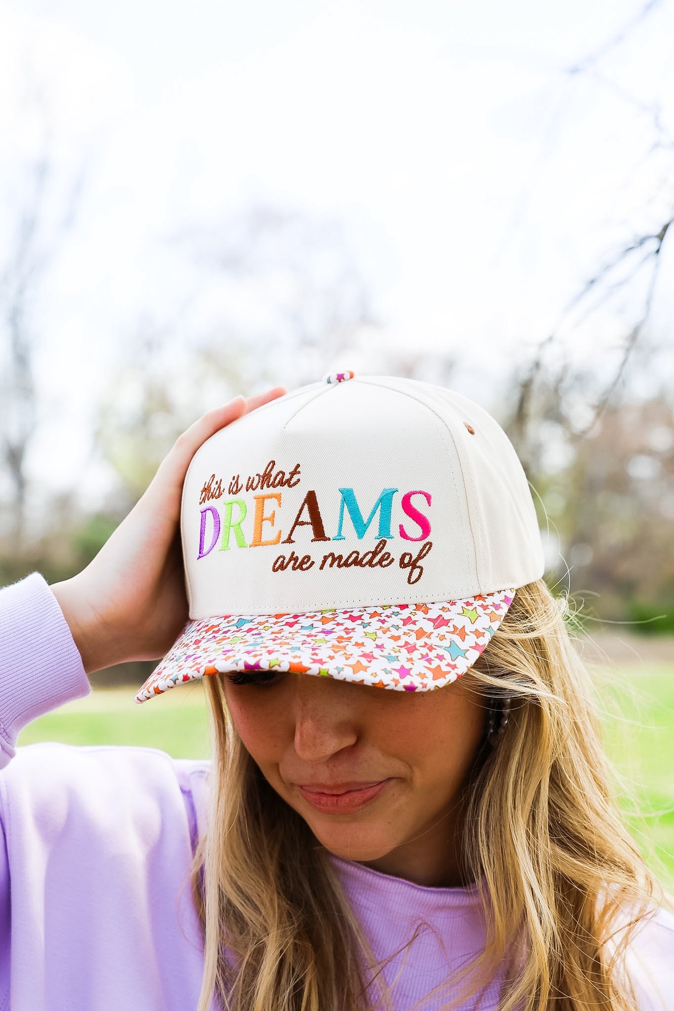 DREAMS ARE MADE OF CANVAS CAP