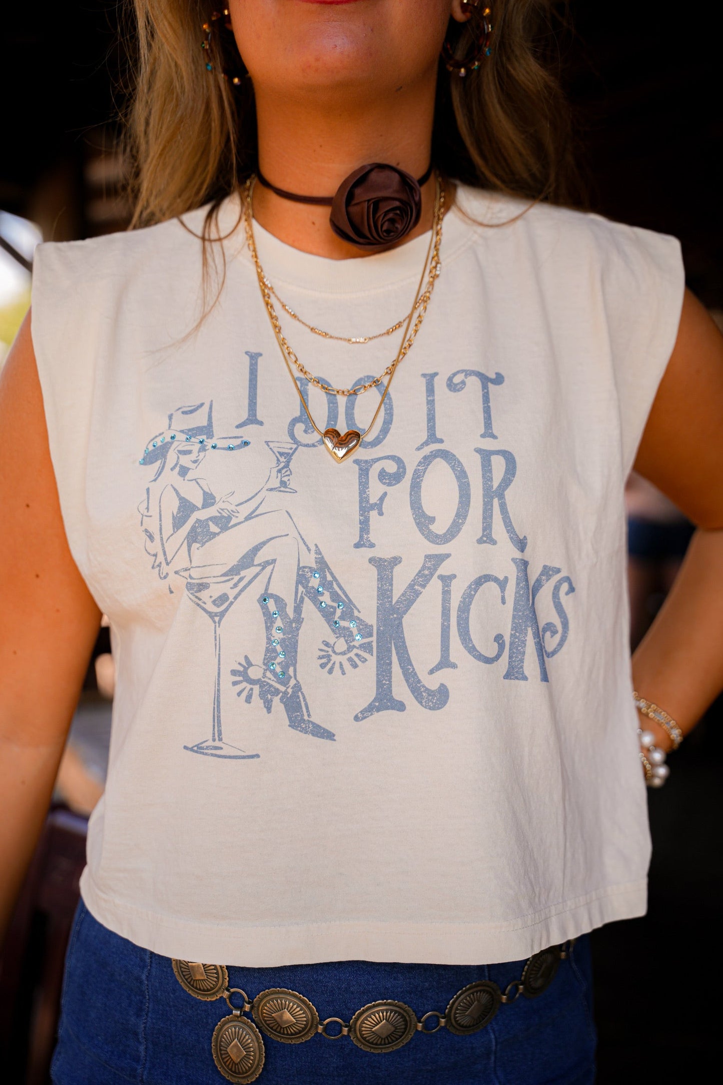 I DO IT FOR KICKS TEE | TANK