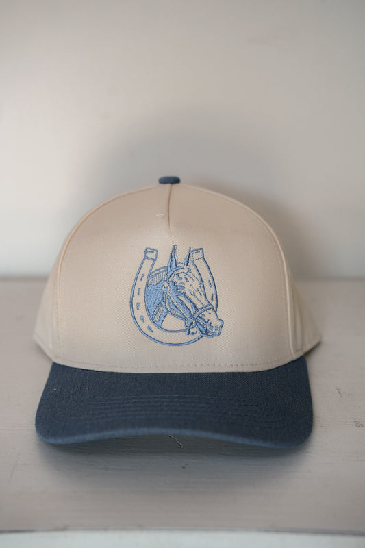 LUCKY HORSE CANVAS CAP