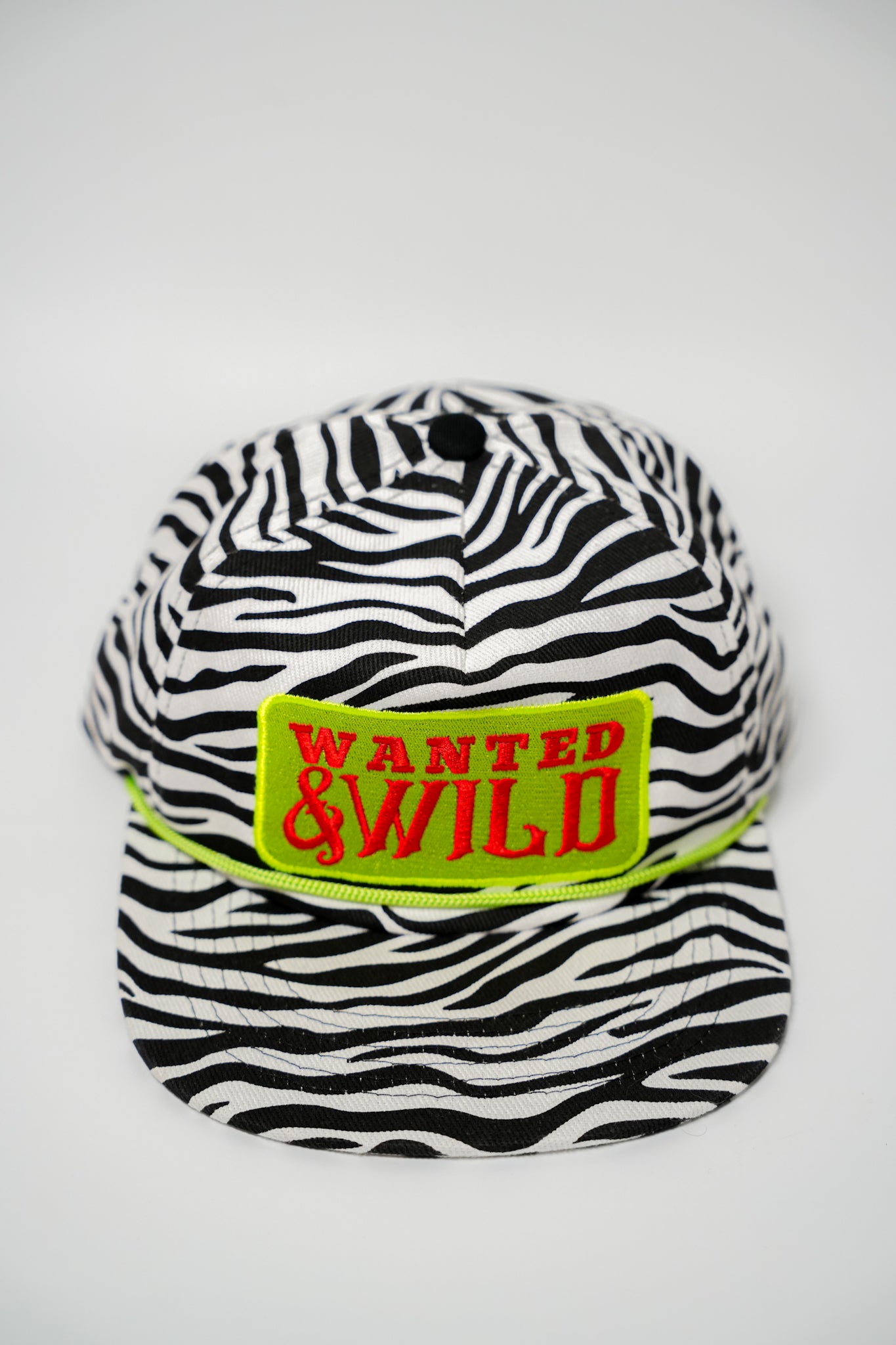 WANTED & WILD CANVAS CAP