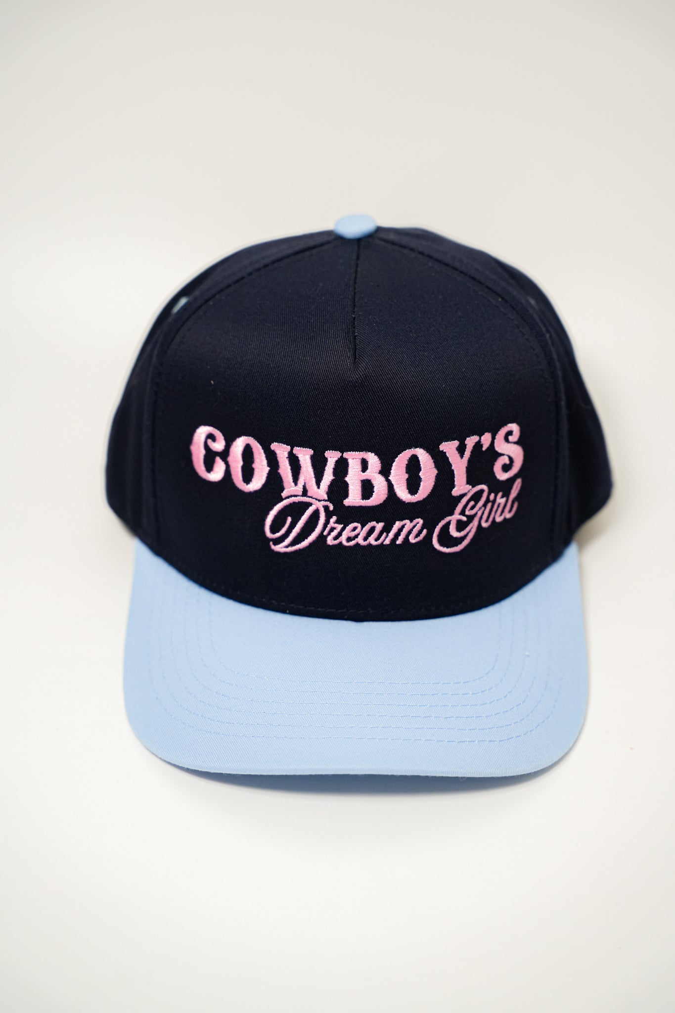 COWBOY'S DREAM GIRL CANVAS CAP