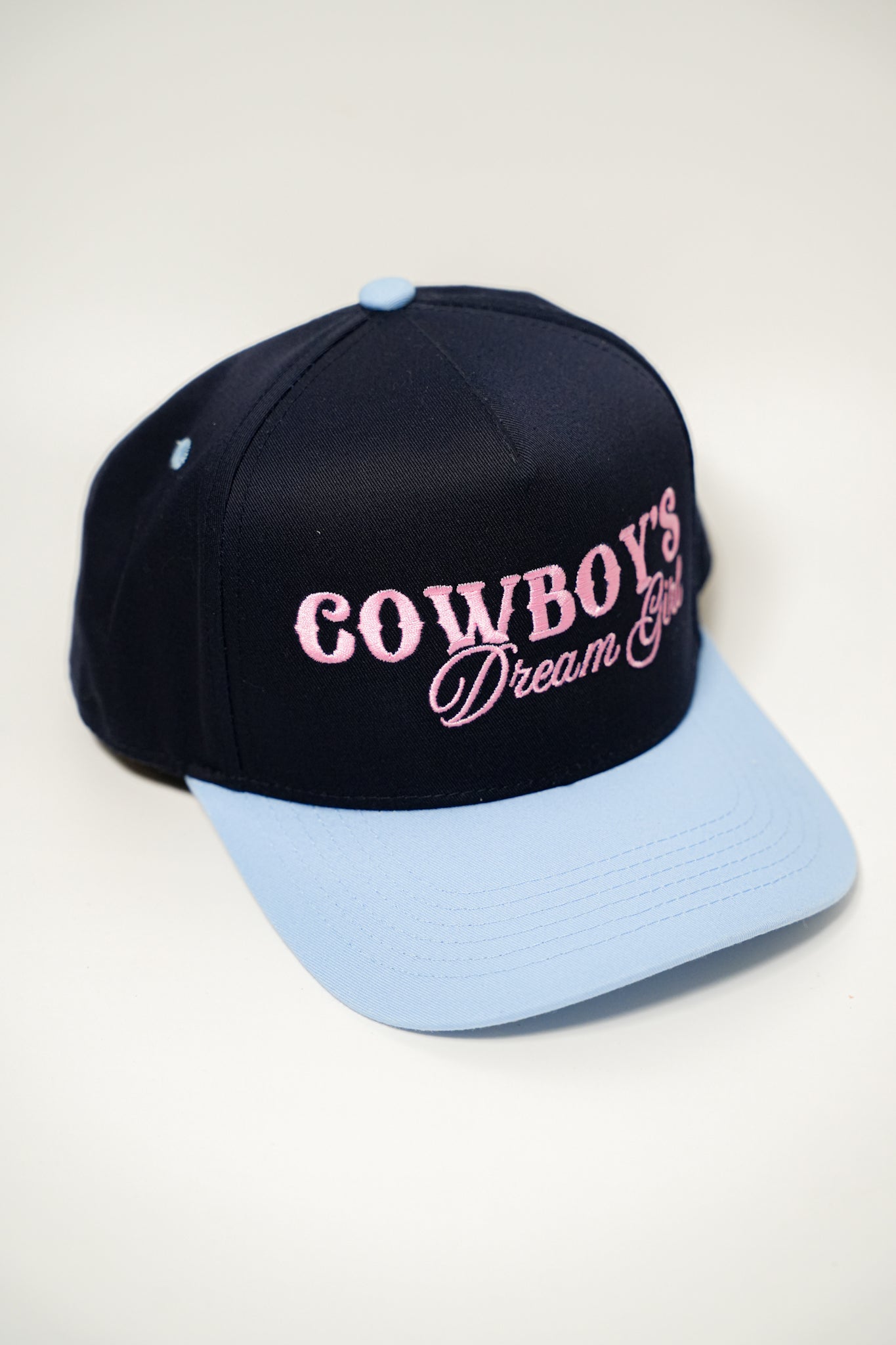 COWBOY'S DREAM GIRL CANVAS CAP