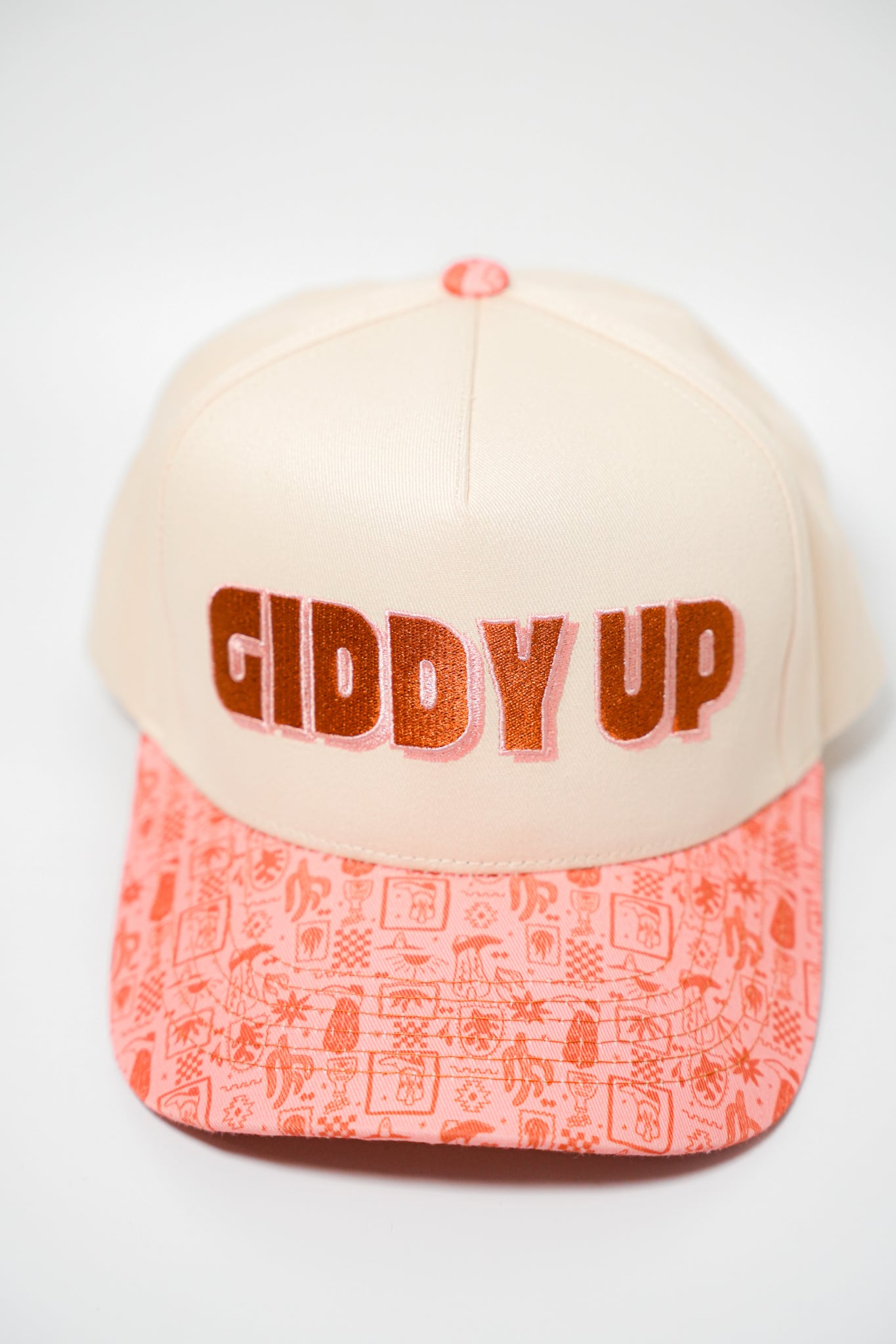 GIDDY UP CANVAS CAP