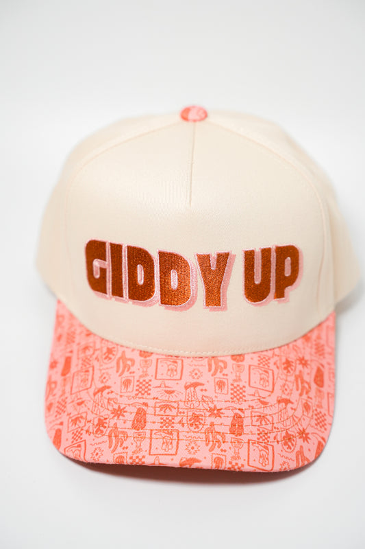 GIDDY UP CANVAS CAP