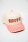 GIDDY UP CANVAS CAP