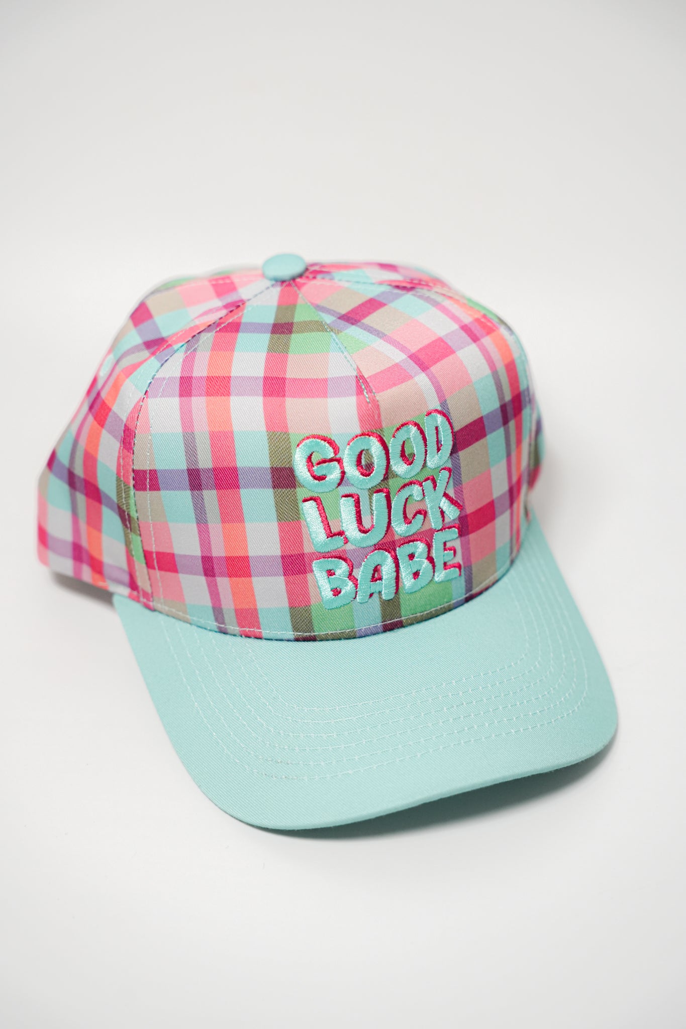 GOOD LUCK BABE CANVAS CAP