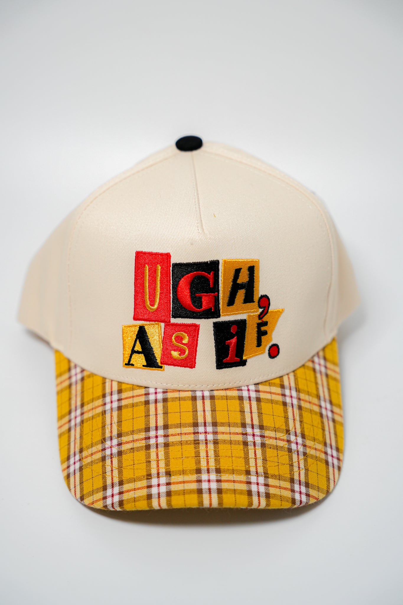 UGH AS IF CANVAS CAP