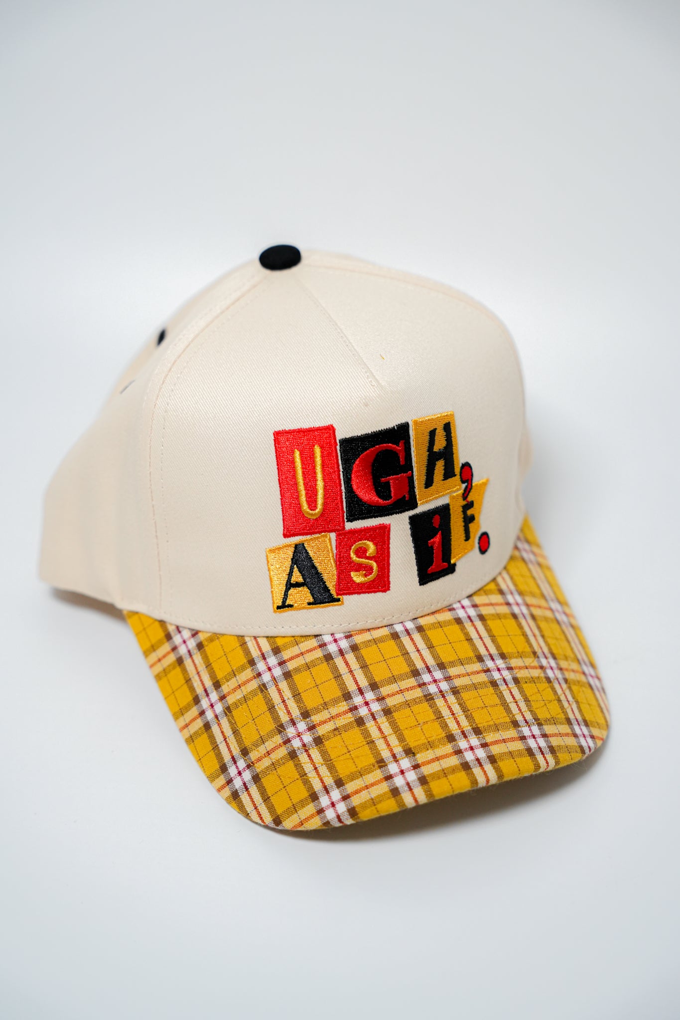UGH AS IF CANVAS CAP