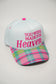 YOU WERE MADE FOR HEAVEN CANVAS CAP