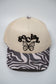 SOCIAL BUTTERFLY CANVAS CAP
