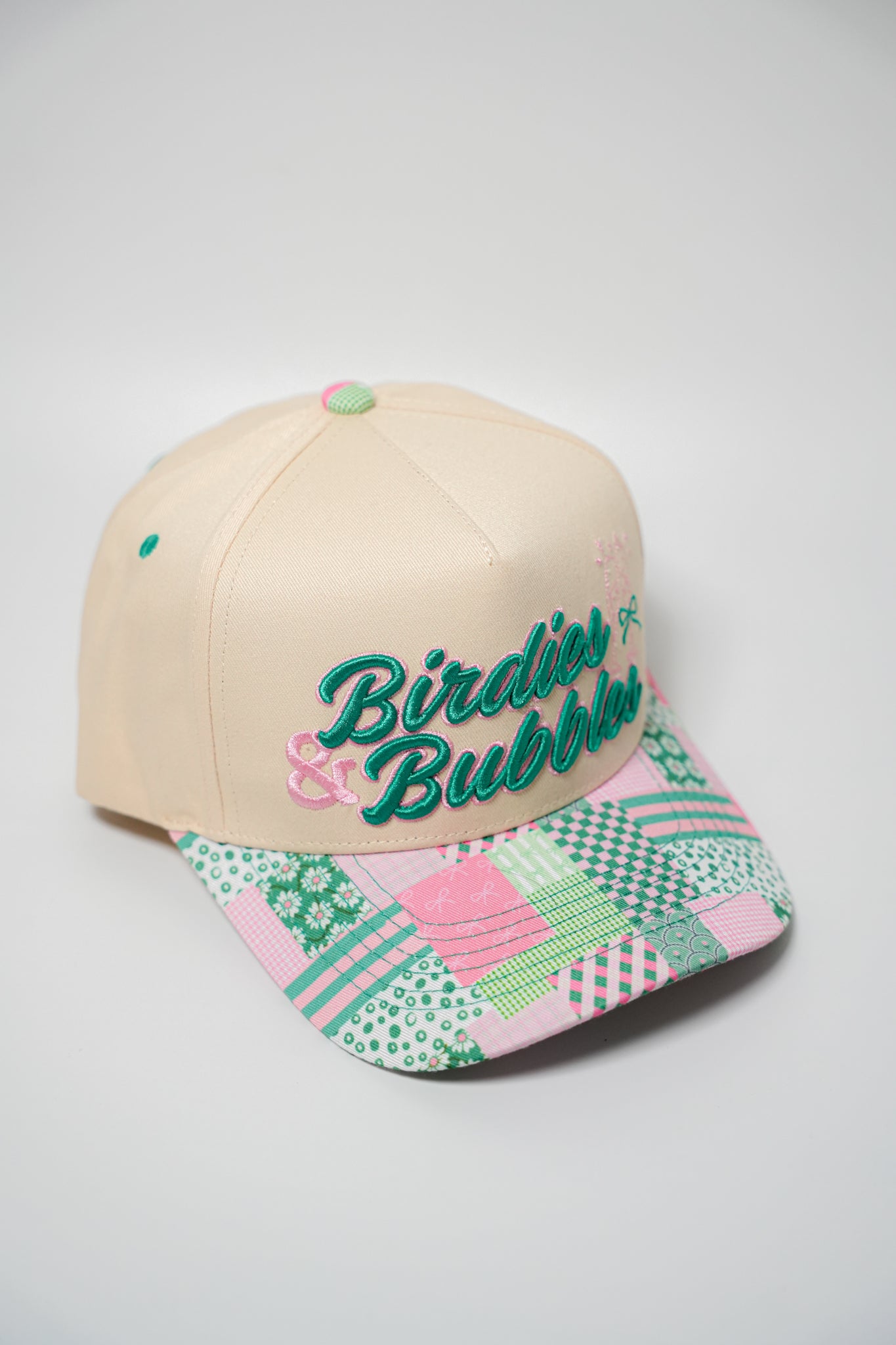 BIRDIES & BUBBLES CANVAS CAP