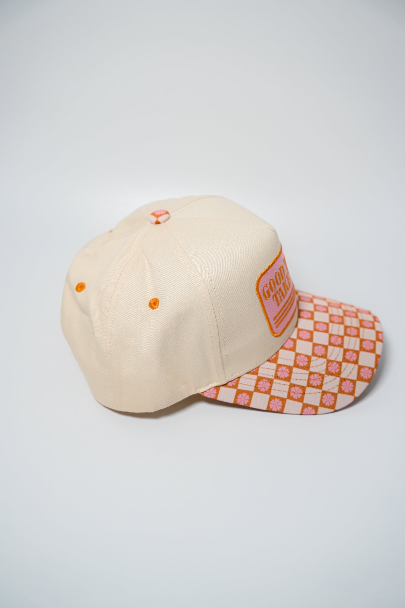 GOOD THINGS TAKE TIME CANVAS CAP