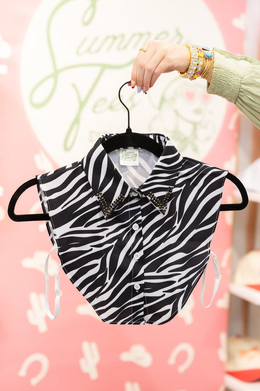 ZEBRA JEWEL COLLAR