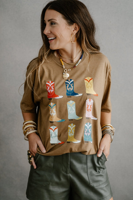 9 WESTERN BOOTS TEE