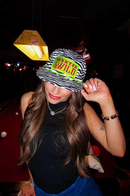 WANTED & WILD CANVAS CAP