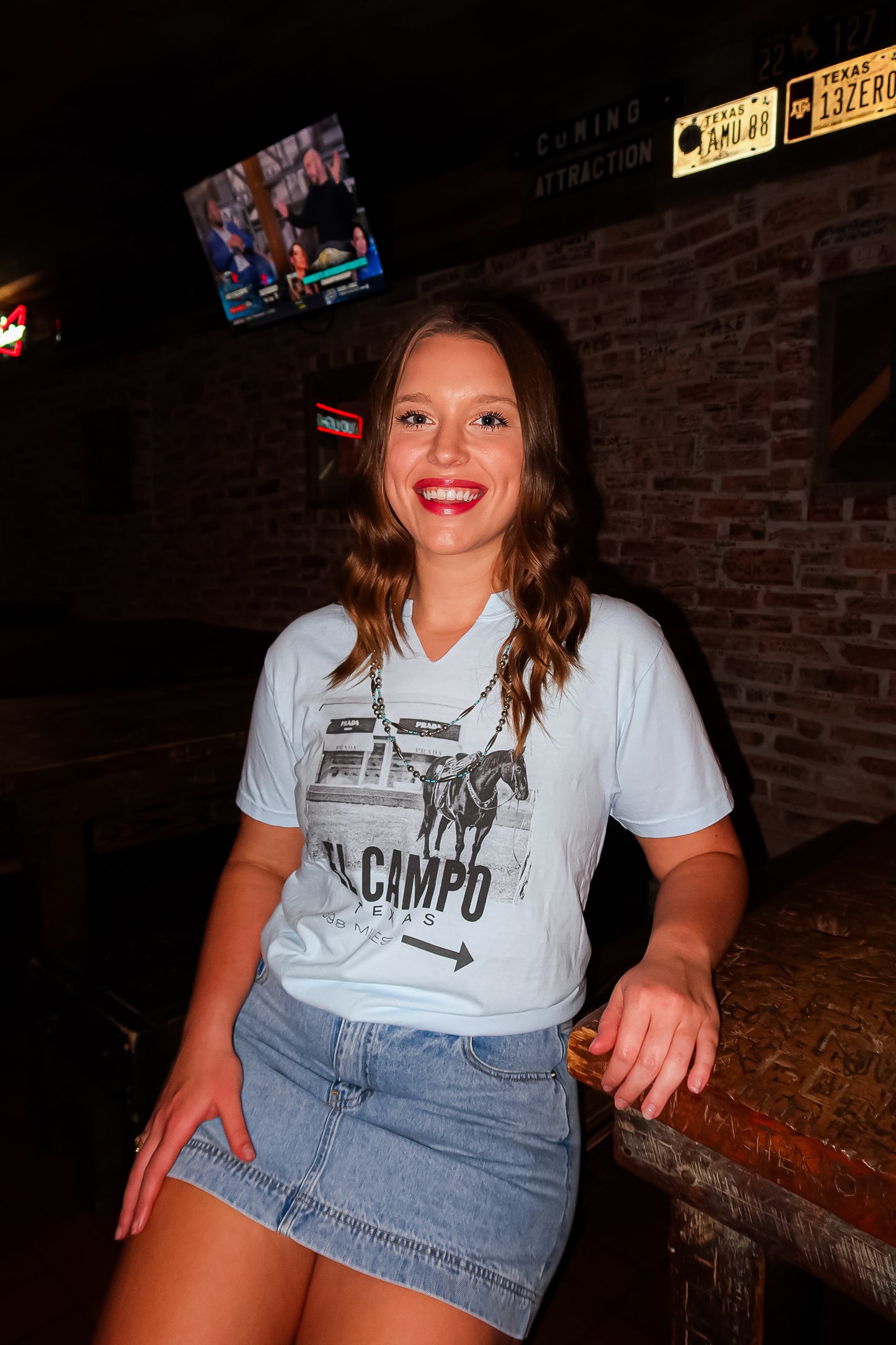OFF TO MARFA TEE | CREWNECK